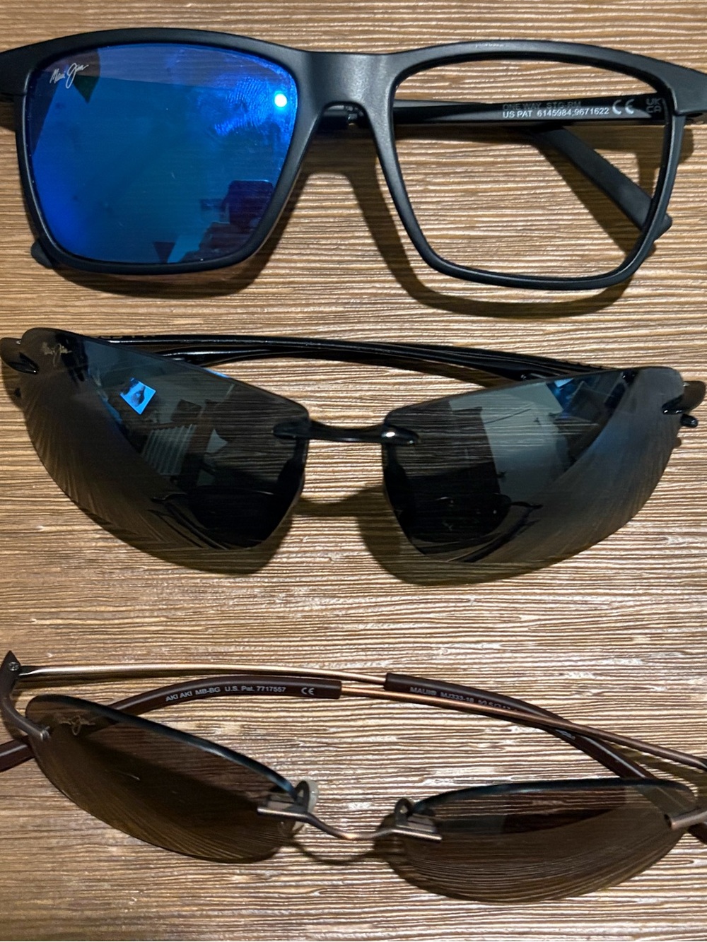 Maui Jim Glasses Lot (Frames) 3 Pairs